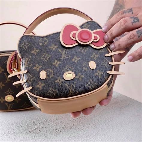 hello kitty lv bag|louis vuitton zip pouch.